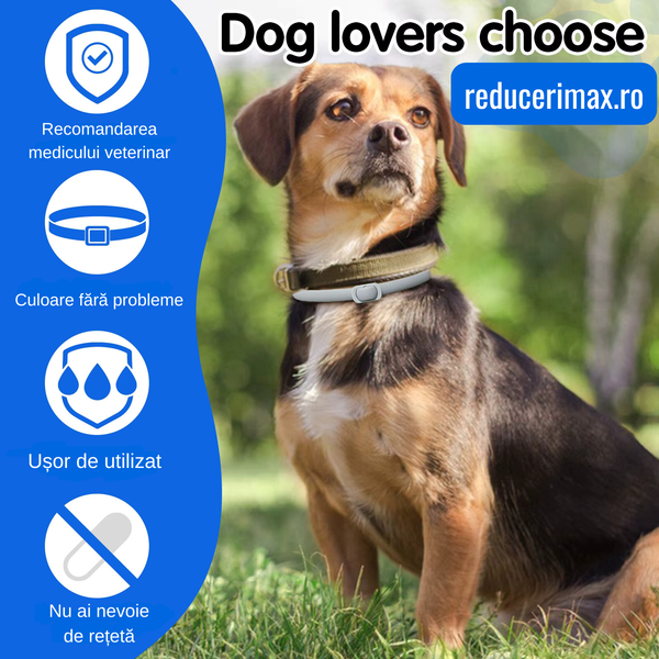 Zgarda Scut Antiparaziți - PawShield 24/7 Collar